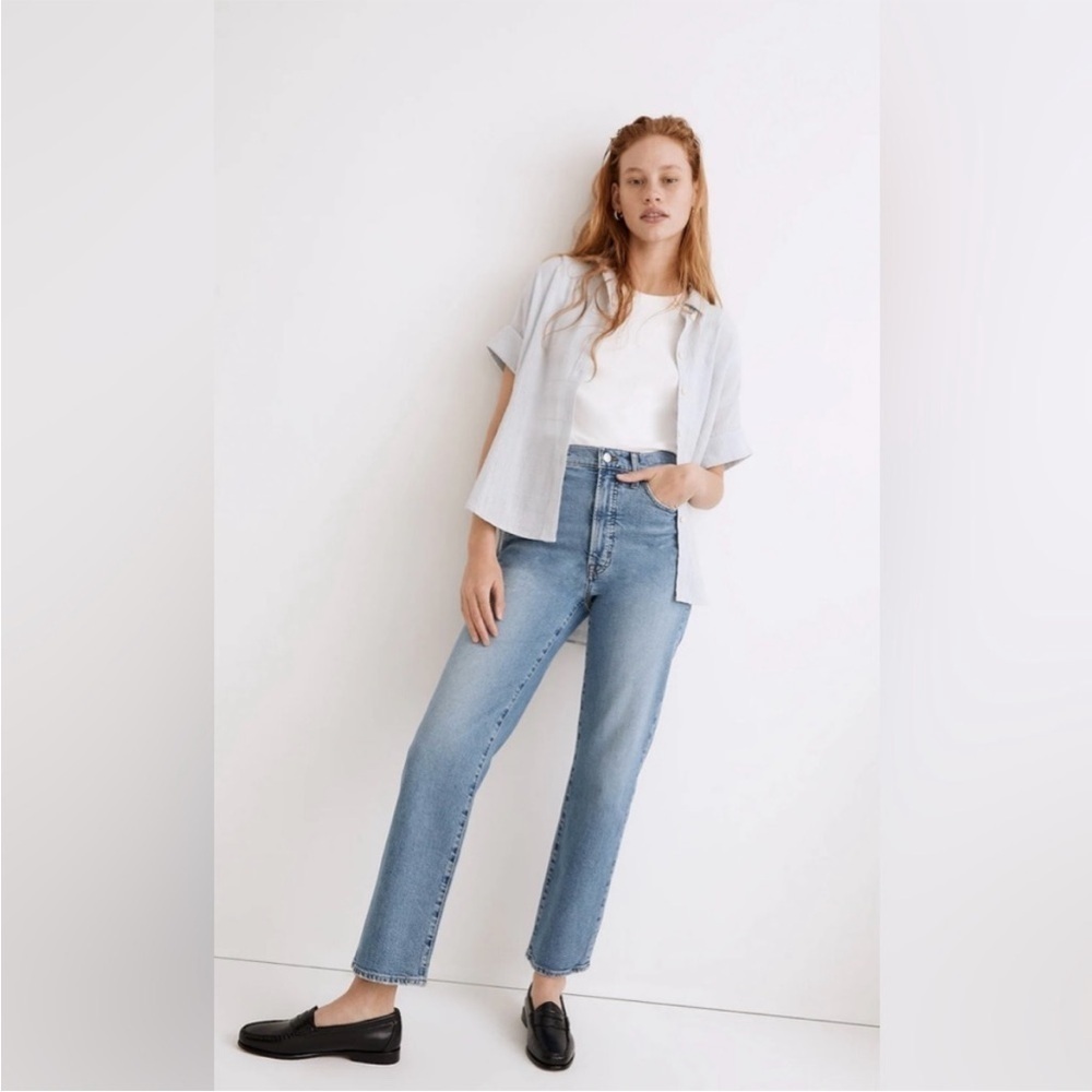 Madewell The Perfect Vintage Jeans High Rise Light Wash Size 27 Petite